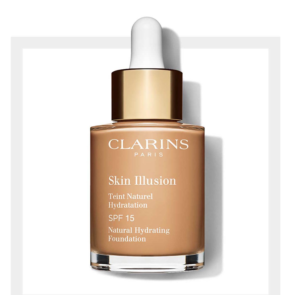 Clarins Skin Illusion Base Spf15 110 Auburn 30Ml