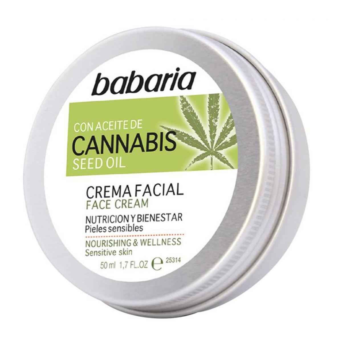 Babaria Cannabis Creme Hidratante 50Ml