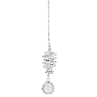 Cascata de cristais Swarovski multifacetados