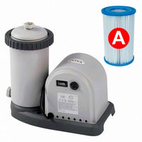 Piscina Desmontável Intex Prism Frame 610 x 122 x 305 cm 610 x 305 x 122 cm 18.202 l Cinzento Ovalada