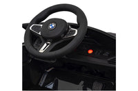 BMW M4, 12 volt elektrische kinderauto, Leder zitje, Rubberen banden, Kinder Accu Auto!