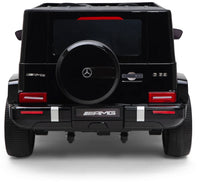 2 persoons Mercedes G63 AMG, 24v en 4x4 kinder accu voertuig!