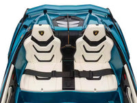 Lamborghini Sian, 2-persoons 24 volt elektrische kinderauto met rubberen banden, leder zitje en meer