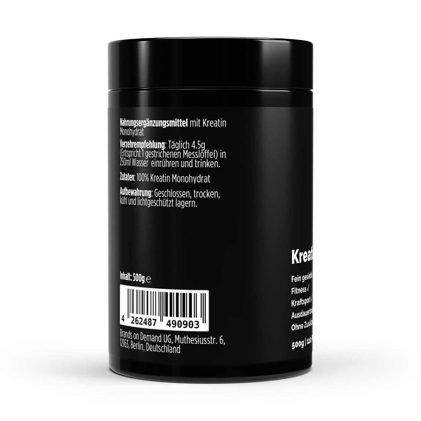 Creatina Monohidratada - Sem Sabor - 500g