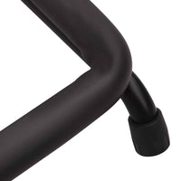 vidaXL Suporte dobrável para guitarras 5 secções 74x41x66 cm aço preto