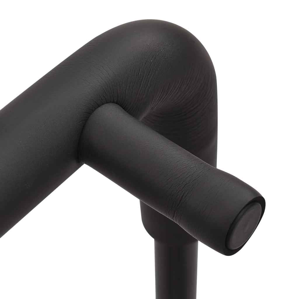 vidaXL Suporte dobrável para guitarras 5 secções 74x41x66 cm aço preto