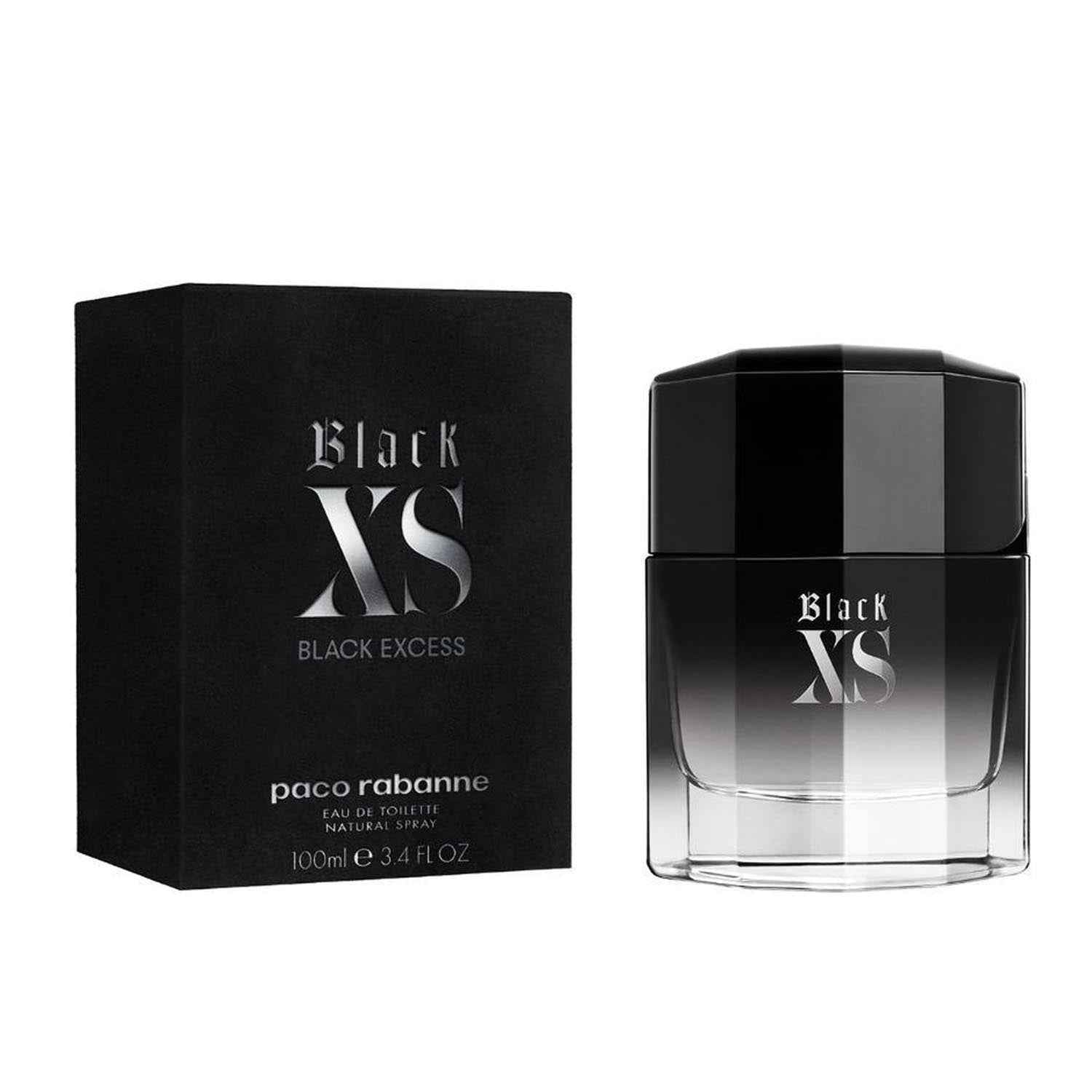 Paco Rabanne Black Xs Eau De Toilette Men 100Ml Vaporizador