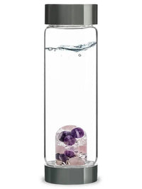Garrafa de Água com Cristais VitaJuwel Bem-estar - 500 ml