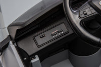 Audi S Q8, 12 volt elektrische kinderauto met rubberen banden, leder zitje en meer