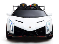 Lamborghini Veneno, 2-persoons elektrische kinderauto met 4 motoren en meer.