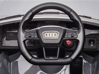 Audi RS6,12 volt elektrische kinderauto met rubberen banden, leder zitje en meer!