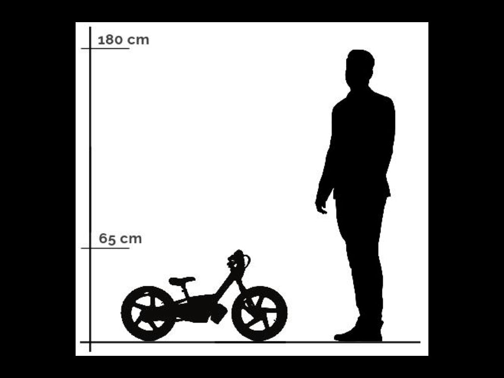 24 volt elektrische balance bike met 16 inch wielen, elektrische motor - roze