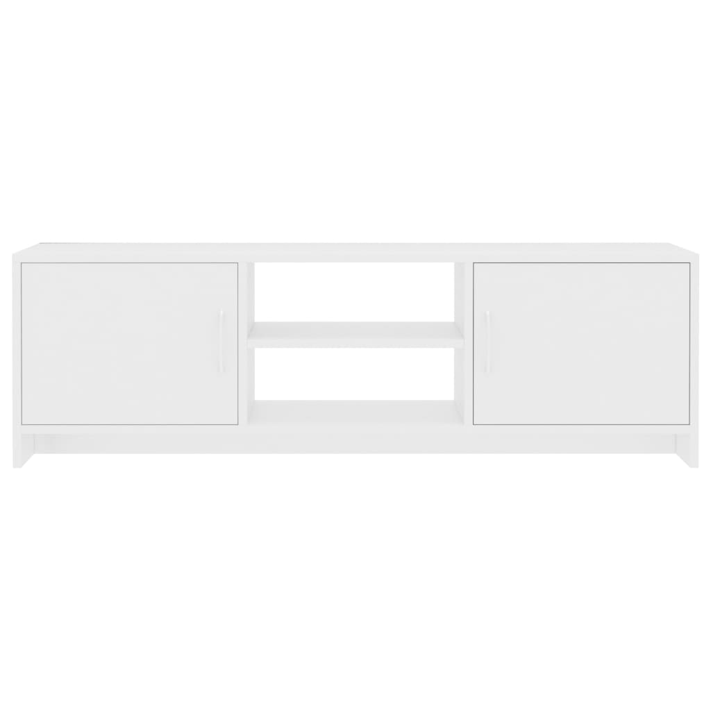 vidaXL Móvel de TV 120x30x37,5 cm contraplacado branco