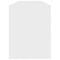 vidaXL Móvel de TV 120x30x37,5 cm contraplacado branco