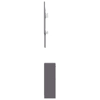 vidaXL Unidade corredor 100x25x76,5 cm contraplacado cinzento cimento
