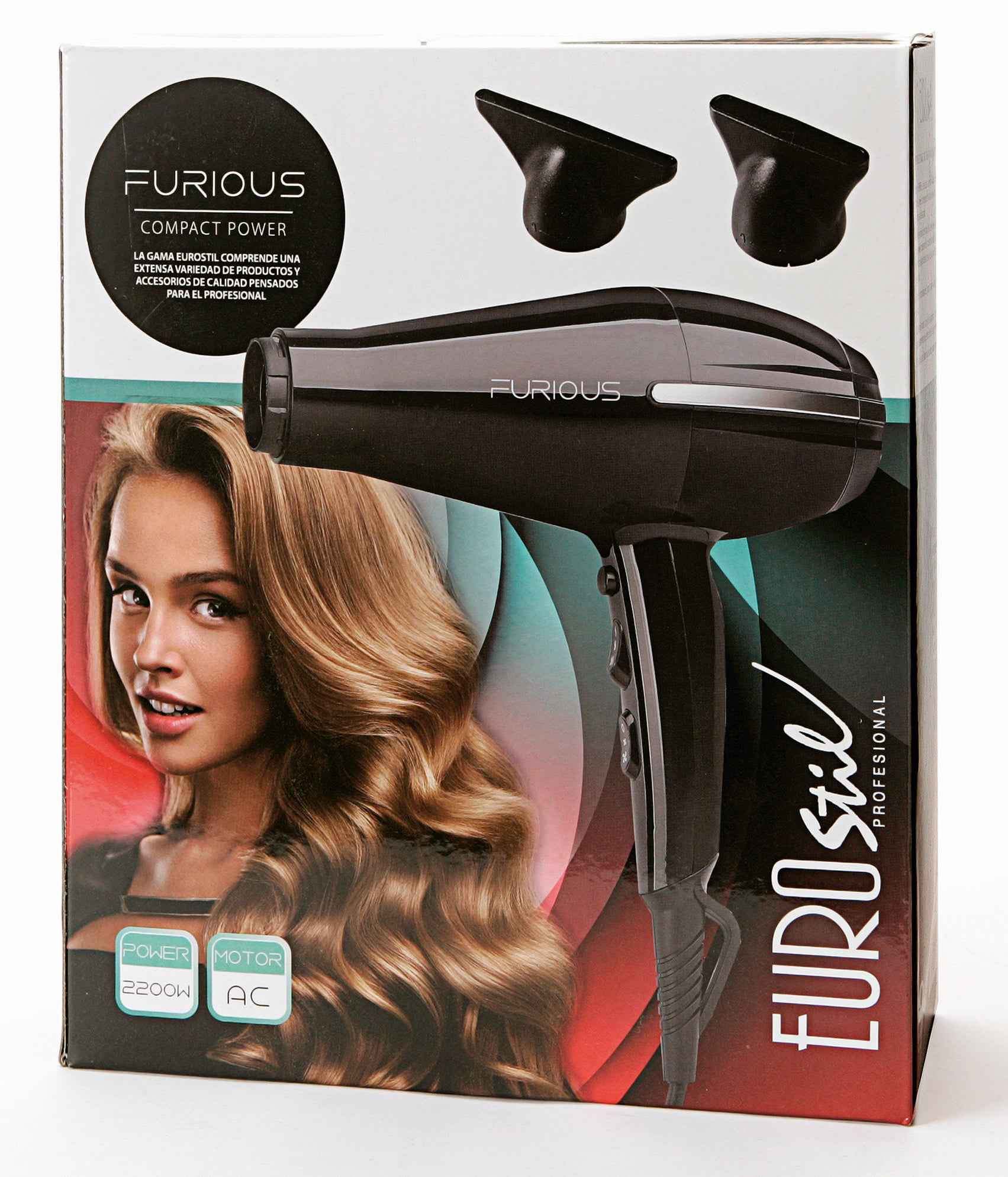 Eurostil Furius Compact Secador 2200W 1Un