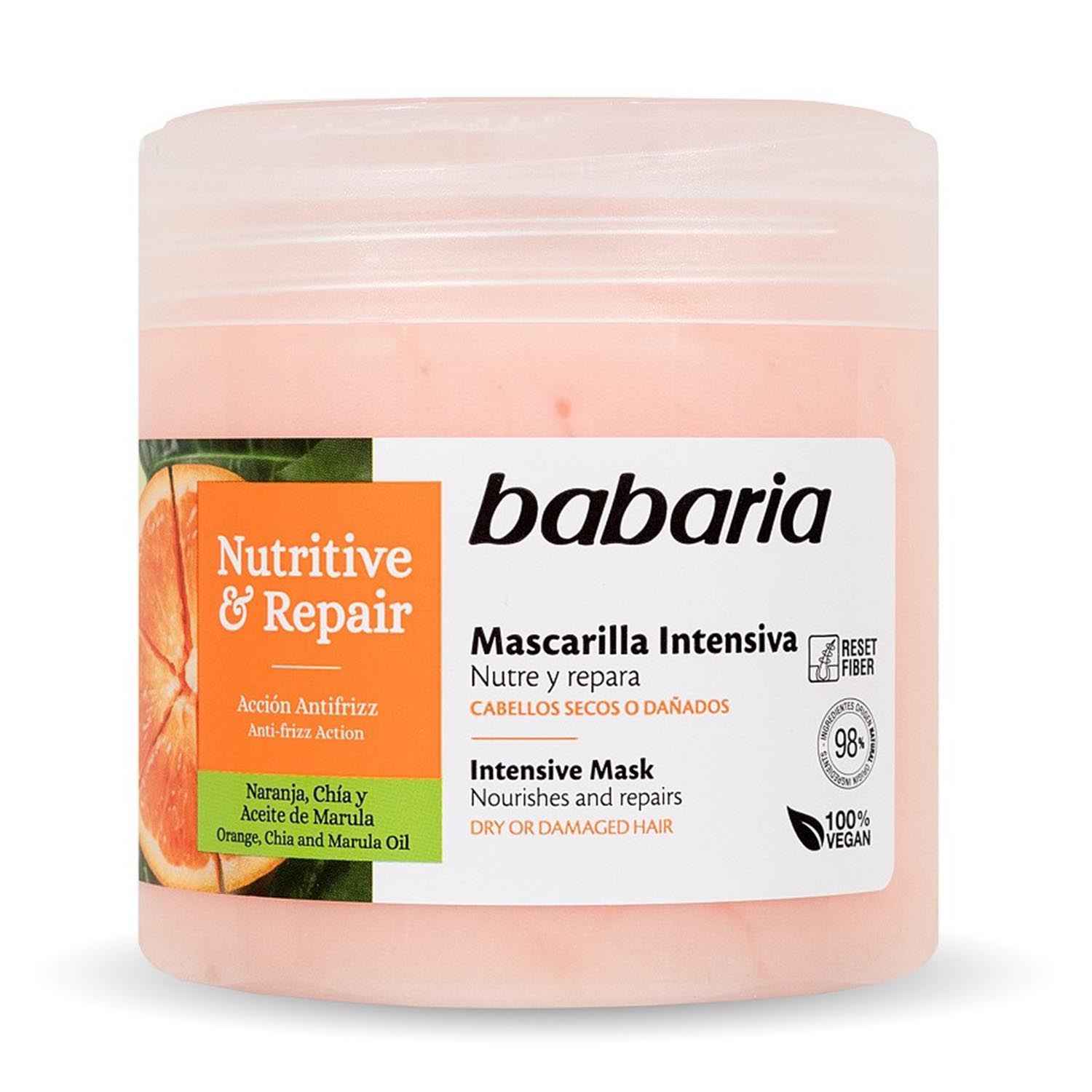 Babaria Nutritive&Repair Mascára Intensiva Cabelo Seco 400Ml