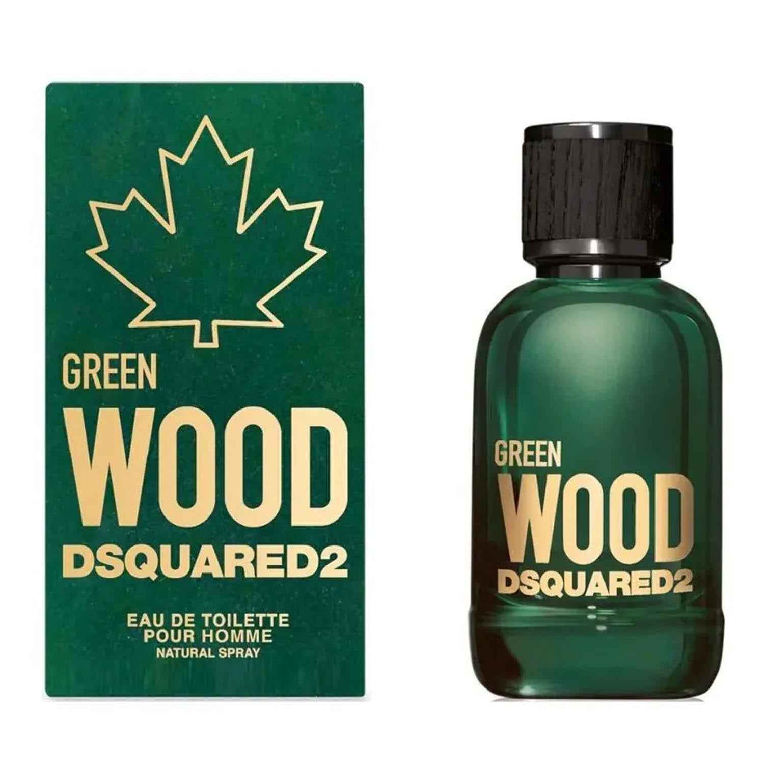 Dsquared Green Wood Dsquared2 Eau De Toilette Pour Homme 50Ml Vaporizador