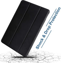 Capa para iPad 10.ª/ 11.ªgeração (2022/2025)- 10,9 polegadas compatível com Apple Pencil Preta