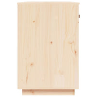 vidaXL Secretária 95x50x75 cm pinho maciço