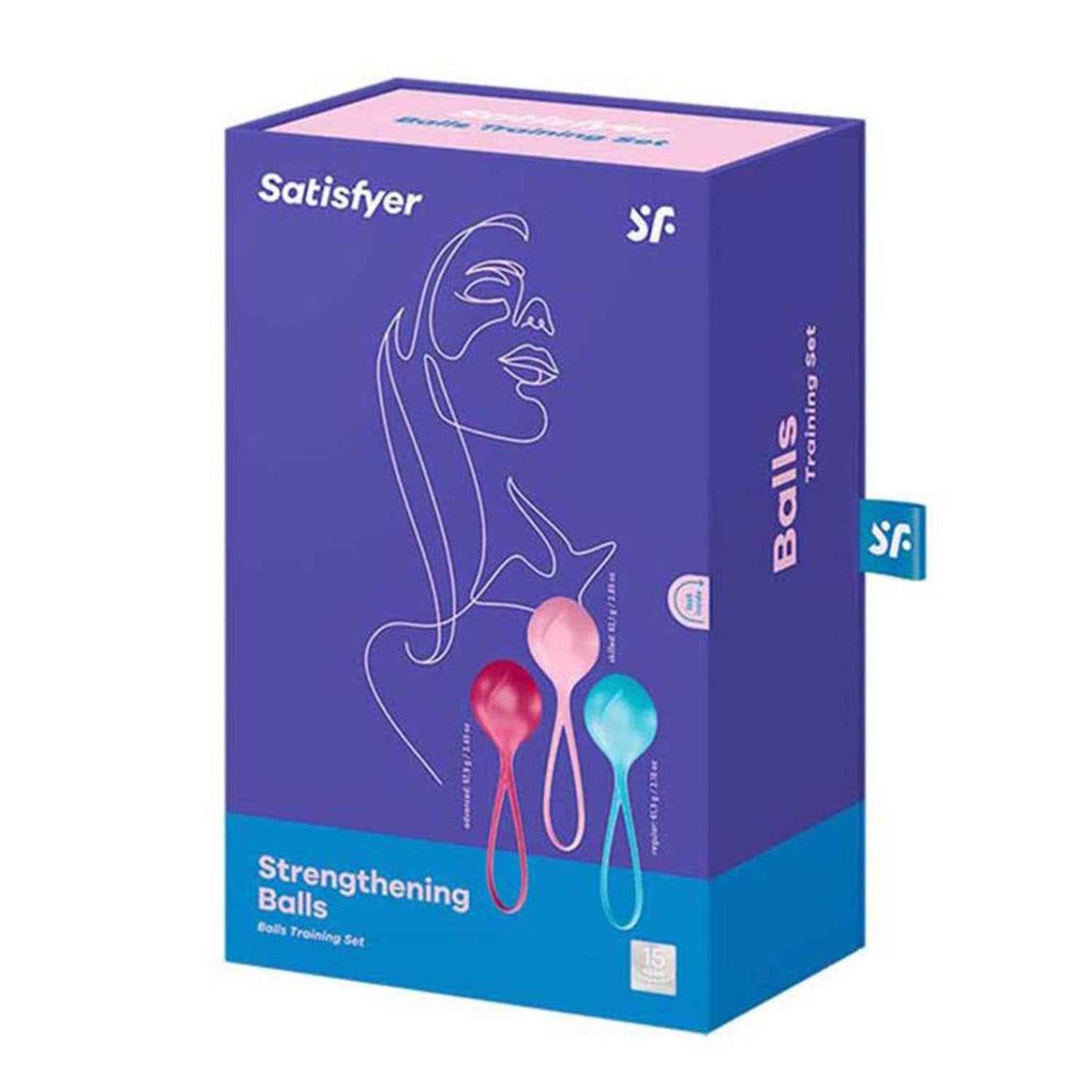 Satisfyer Strenghtening Balls Entrenamiento Pelvico 3Un