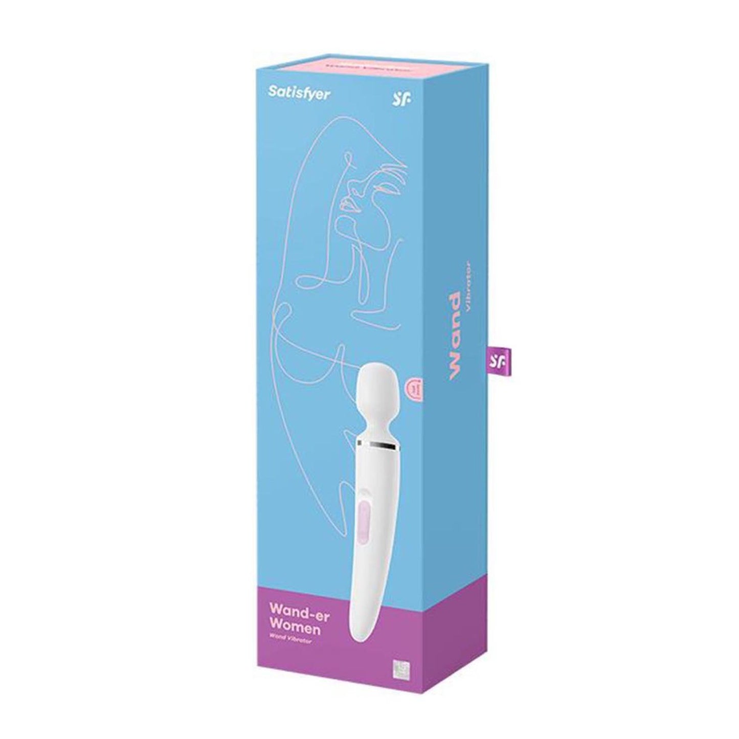 Satisfyer Wand-Er Women Masajeador Vibrador Blanco 1Un