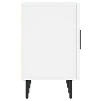 vidaXL Móvel para TV 150x30x50 cm derivados de madeira branco
