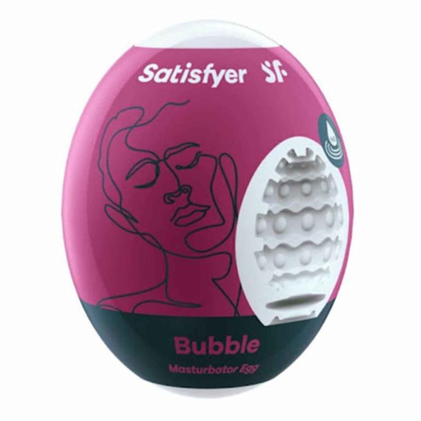 Satisfyer Egg Single Masturbador Bubble 1Un