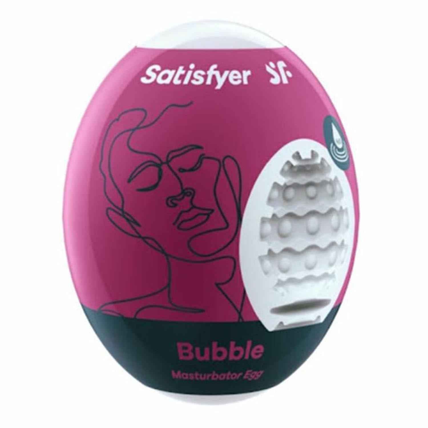 Satisfyer Egg Single Masturbador Bubble 1Un