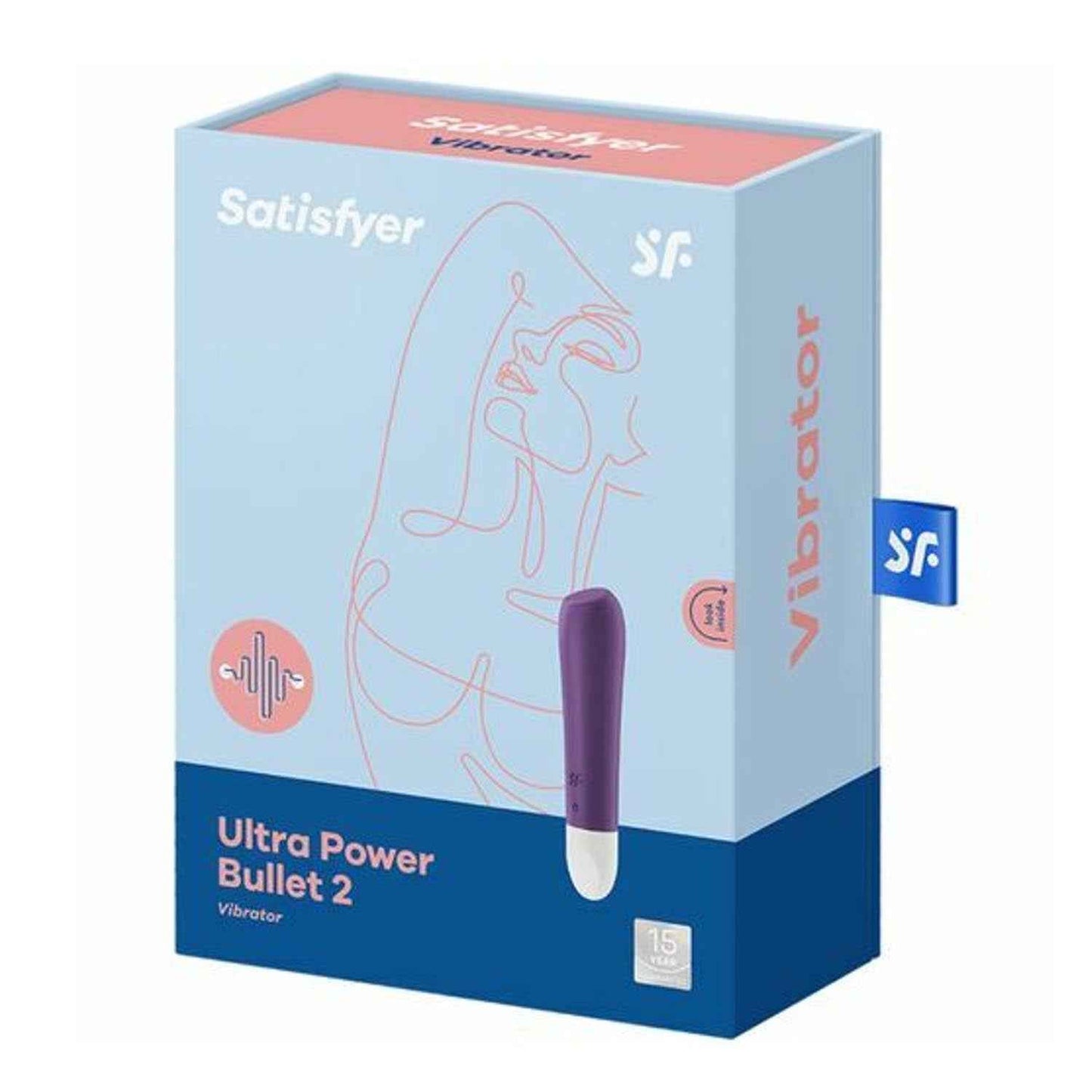 Satisfyer Ultra Power Bullet 2 Vibrador Violeta 1Un
