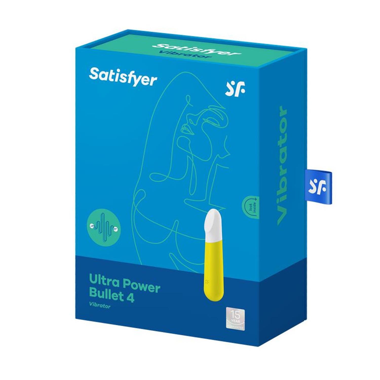 SATISFYER ULTRA POWER BULLET 4 VIBRADOR AMARILLO 1UN