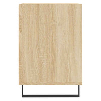 vidaXL Móvel de TV 160x35x55 cm derivados de madeira carvalho sonoma