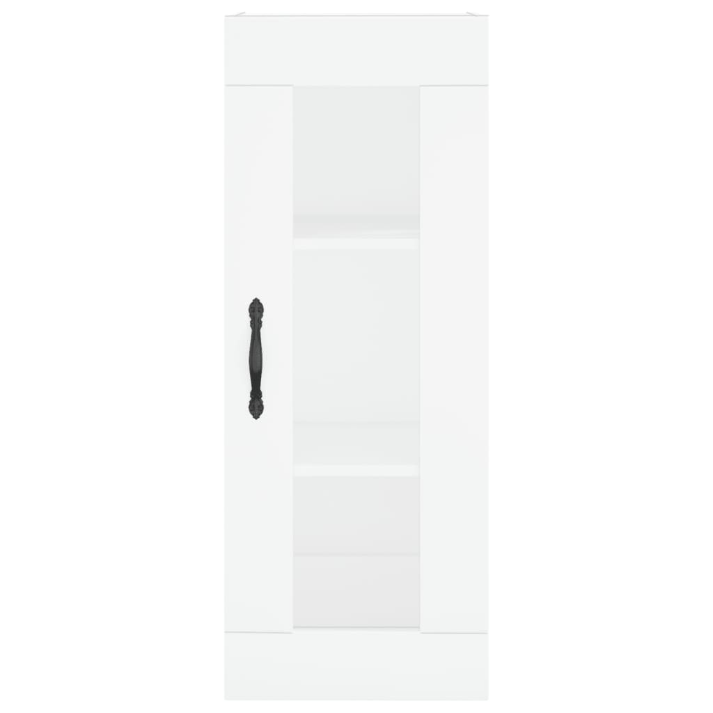 vidaXL Armário de parede 34,5x34x90 cm branco