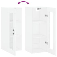 vidaXL Armário de parede 34,5x34x90 cm branco