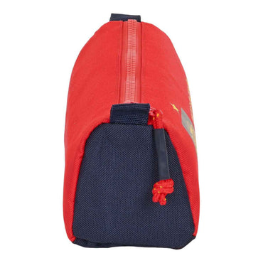 Bolsa Escolar RFEF Vermelho Azul (21 x 8 x 7 cm)