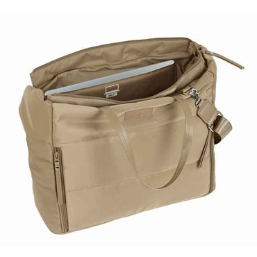 Bolsa Escolar Moos Camel 54 x 31 x 17 cm Acolchoado