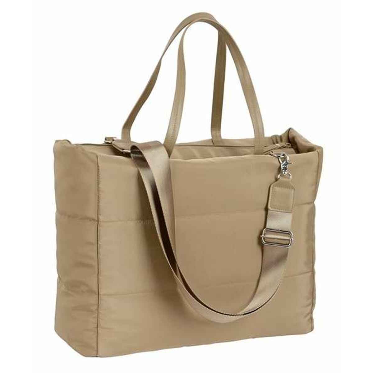 Bolsa Escolar Moos Camel 54 x 31 x 17 cm Acolchoado
