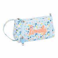 Bolsa Escolar Moos Lovely Azul 20 x 11 x 8.5 cm
