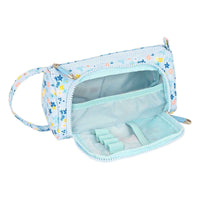 Bolsa Escolar Moos Lovely Azul 20 x 11 x 8.5 cm