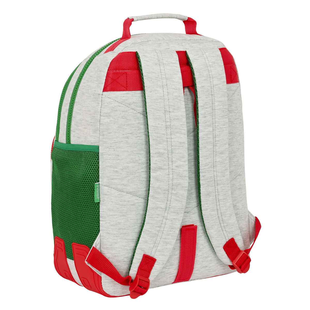 Mochila Escolar Benetton Pop Cinzento (32 x 42 x 15 cm)