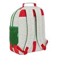 Mochila Escolar Benetton Pop Cinzento (32 x 42 x 15 cm)