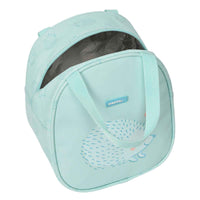 Porta-merendas Térmico Safta Erizo 19 x 22 x 14 cm Turquesa