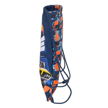 Saco Mochila com Cordas Hot Wheels Speed club Laranja (26 x 34 x 1 cm)