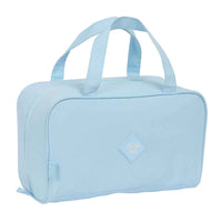 Nécessaire Escolar Glow Lab Cisnes Azul Claro 31 x 14 x 19 cm
