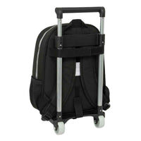 Mochila Escolar com Rodas Batman Game over Preto 27 x 33 x 10 cm