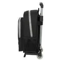 Mochila Escolar com Rodas Batman Game over Preto 27 x 33 x 10 cm