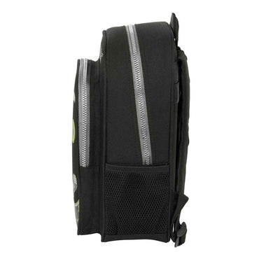 Mochila Escolar Batman Game over Preto 27 x 33 x 10 cm