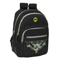 Mochila Escolar Batman Game over Preto 32 x 42 x 15 cm
