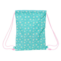 Saco Mochila com Cordas Peppa Pig Pretty flowers Amarelo Menta 26 x 34 x 1 cm