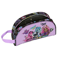 Nécessaire de Viagem Monster High Creep Preto Poliéster 300D 26 x 16 x 9 cm